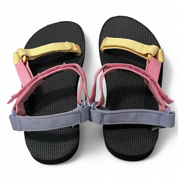 Teva Pink, yellow & blue sandals - Picture 3 of 8